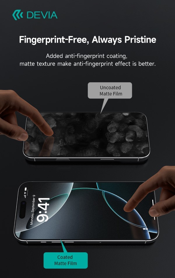 Pellicole Smartphones antiimpronte opache per plotter Magic Scatola da 50 pz