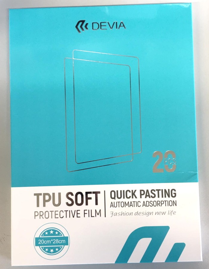 [DETPUF472] Pellicole 20x28 cm TPU Anti Shock per Tablet max 10''