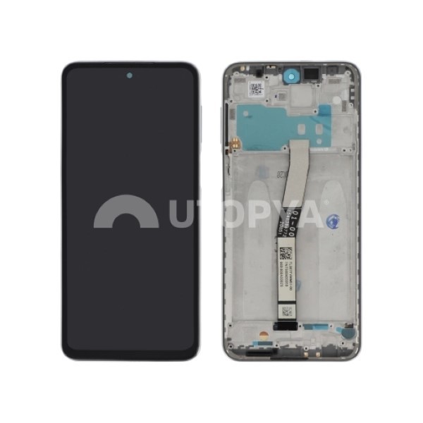 Schermo bianco completo Redmi Note 9S
