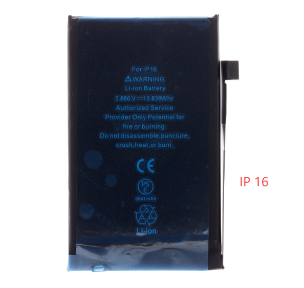 Batteria per iPhone 16 3561mAh Li-Ion (Bulk)