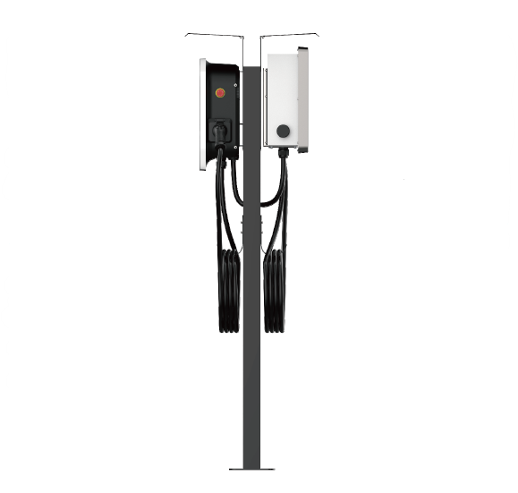 [SP-EVC-PED-DUAL] EVC ‎Pedestal Dual - Palo bifacciale colonnine solax power