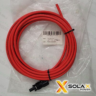 [SPT58-5MPLABI] Cavo alimentazione BATTERIA INVERTER positivo(A) 5m