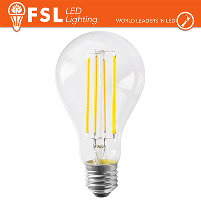 [FLA60F7W27K27] Lampada Filamento Goccia - 7W 2700K E27 700LM