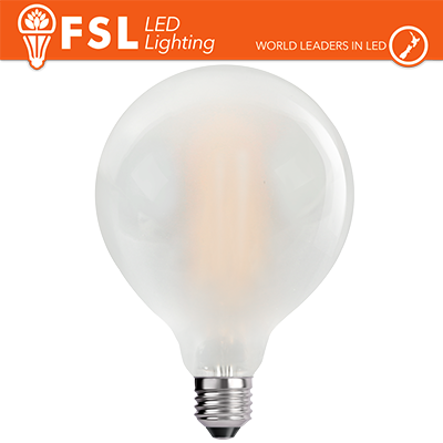 [FLG125O14W27K40] FSL Lampadina globo filamento opale G125 14W‑4000K E27