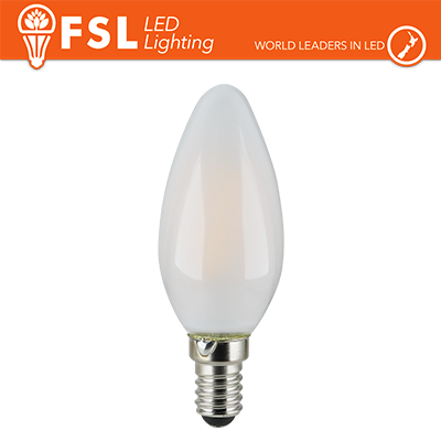 [FLC35O7W14K30] Lampada Filamento OPALE Oliva - 7W 3000K E14