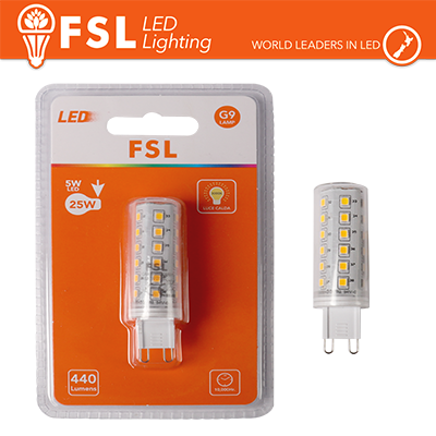 [FLG9-5W4K] Lampadina G9 - 5W 4000K