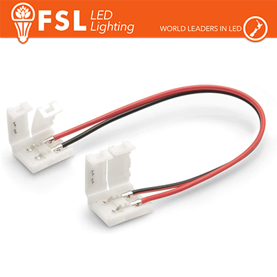 [FLSNG-CON] Connettore rapido 2END per strip 10mm LED monocolore