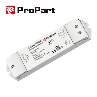 [SD3CH-PR18A] Amplificatore RGB 15A (3 canali da 5A) 12-60V