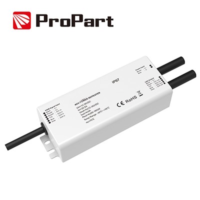[SD4CH-PRWP20A] Amplificatore RGB/RGBW IP67 - 20A (4 Canali da 5A), 12-36V