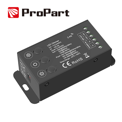 [SD1CH-3B20A] Dimmer RF 1CH*20A 12-24VDC con 3 pulsanti