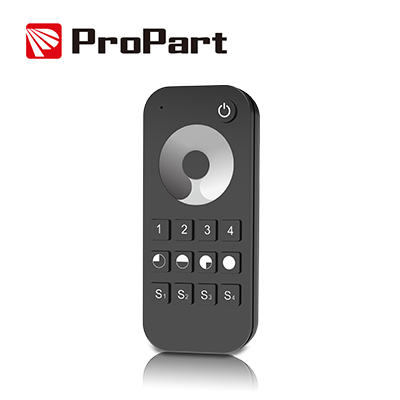 Telecomando RF 1 Canale - 4 Zone, 4 Scene, Touch Wheel, RF2.4G