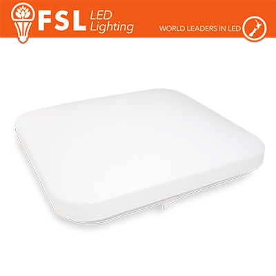 [FLLC173-25W5K] Plafoniera Quadrata LED IP20 25W 5700K 33x6,8cm