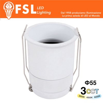 [FLM40IP20-7W] ALTAIR - Micro Punto luce LED  – 7W 3CCT 55*70mm IP20 - Driver Eaglerise