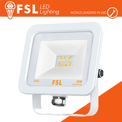 [FLFSB809-10W40K] Proiettore per esterni Bianco 10W - IP65 115° 4000K