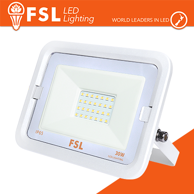 [FLFSB809-30W65K] Proiettore per esterni Bianco 30W - IP65 115° 6500K