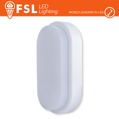 [FLRE-W15W4K] FSL Plafoniera LED ovale bianca 15W‑4000K IP54