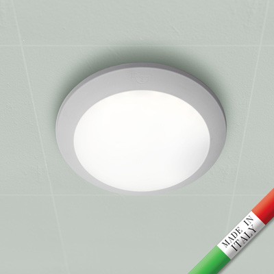 [FU1B3LYE28] UMBERTA GRIGIO OPALE 2 PORTALAMPADE E27