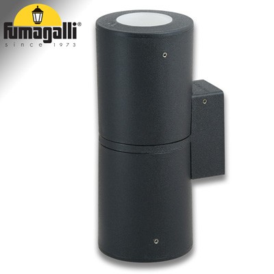[FU3A7AXU2K] FRANCA 90 2L WALL NERO SATIN LED GU10 7W CCT 3WHITE