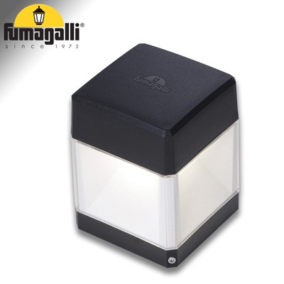 [FUDS2AXD1K] ELISA WALL NERO TRASP LED GX53 10W CCT 3WHITE