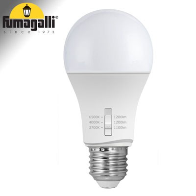 [FUHLEDA60CCT] Lampadina LED E27 A60 - 8,5W - CCT - Fumagalli