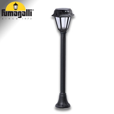 [FUR22151AFS1K] Lampioncino solare da giardino MIZAR/ROSETTA con sensore PIR - 4000k