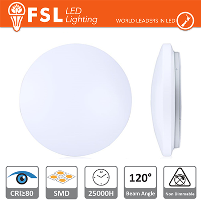 [FLC05118W30KW] Plafoniera 18W - 3000K 1200LM >120º 300X100mm CRI80