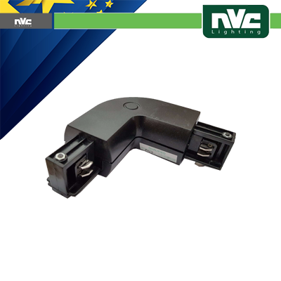 [NVBTE-L] Connettore Forma  L  Binario Trifase - Colore Nero