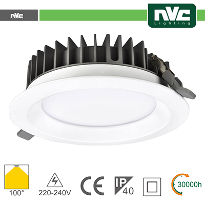 Downlight LED IP40 20W 3000K 1530LM 100º FORO:150mm