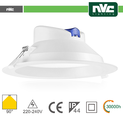 [NV9518E-17W3K] Downlight LED IP44 17W 3000K 1550LM 90º FORO:145-155mm