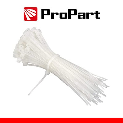 [PECT4300-W] Fascette elettricista nylon 4,8x300mm Bianco 100pz