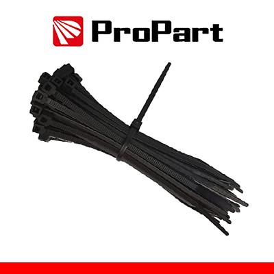 [PECT4300-BK] Fascette elettricista nylon 4,8x300mm Nero 100pz