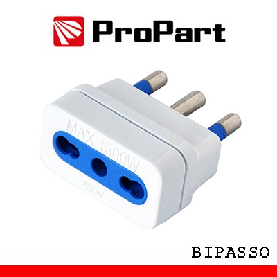 [PES1032-W] Adattatore bipasso spina16A