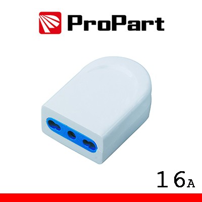 [PES1005-WP] Presa 10/16A 2P+T polybag