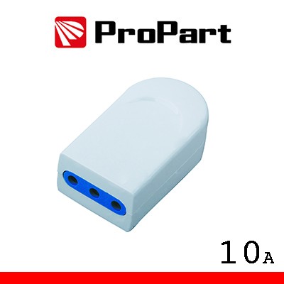 [PES1107-WP] Presa 10A 2P+T polybag