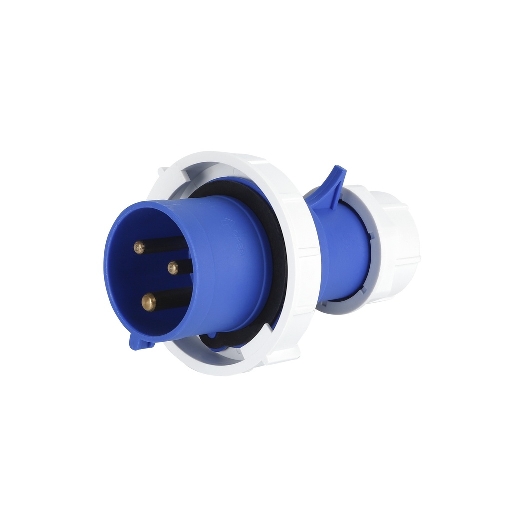 [PEI0132] Spina Mobile Diritta Indust. CEE 16A-6h 2P+T 220-250V IP67