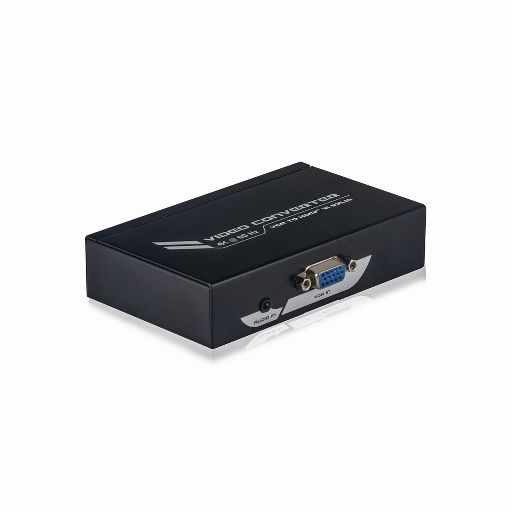 [PT-2PETVHS] Mini Convertitore attivo da VGA+Audio a  HDMI™ 4K Scaler