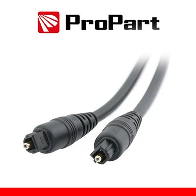 [TR-OP5SS-BK] Cavo Fibra Ottica Toslink High Quality 5m Nero