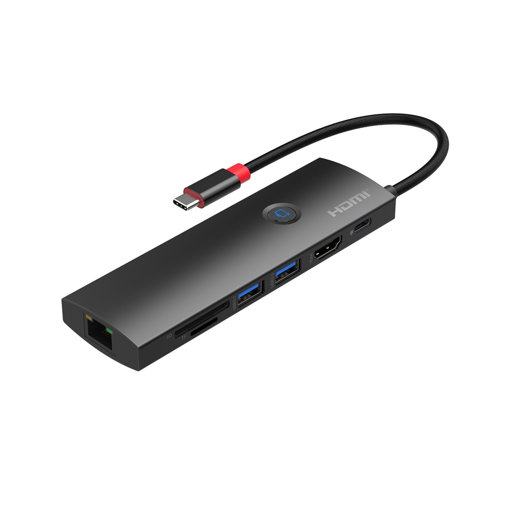 [PT-2PETCH105] USB-C to HDMI 4K@60Hz(4:4:4) + USB3.2 GEN1(5Gbps) x2 + SD3.0