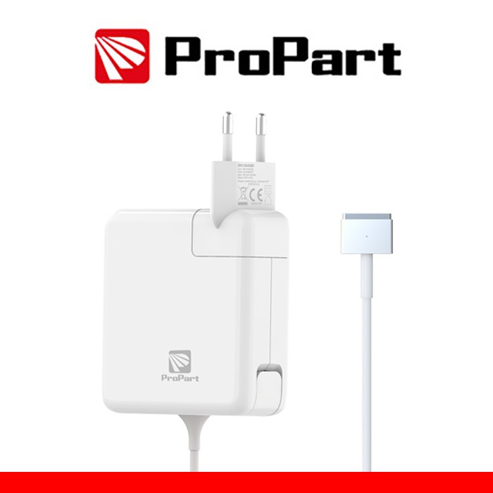 [PEN-KMC85M2] Alimentatore Propart MacBook 85W MagSafe2 bianco
