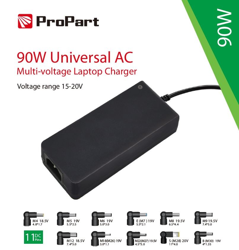 [PEN-1520V90W] Alimentatore Universale Notebook Multi-voltaggio 90W
