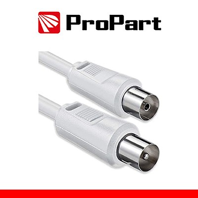 [TR-C1SP-W] Cavo antenna TV IEC 1M SP-PR BIANCO