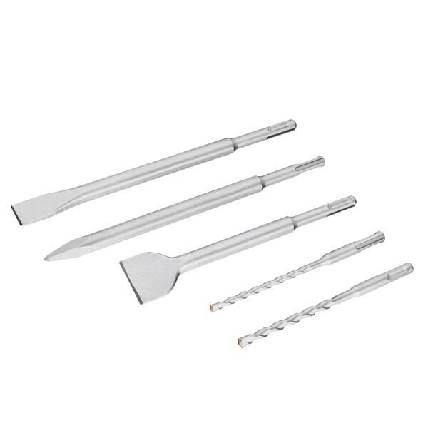 [PTAC4400S-ST] STA54400-XJ,Set 3 Scalpelli + 2 punte SDS-Plus
