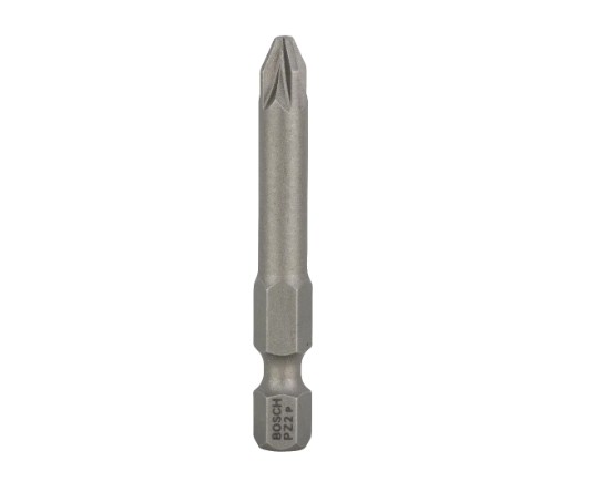 [BIAV1577S-BO] 2607001577,Bit Extra Hard viti Pozidriv intaglio a croce PZ2 L. 49 mm, 3pz