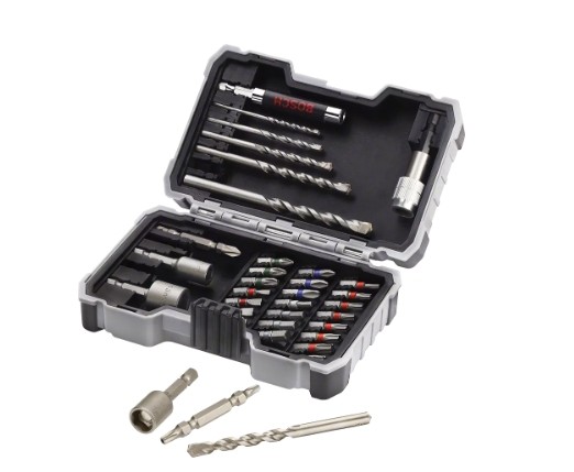 2607017326,Set punte per calcestruzzo e bit avvitamento Extra Hard, 35 pz.
