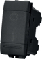 [9235069] INTERRUTTORE UNIPOLARE A RITORNO AUTOMATICO, ADATTO PER SUONERIE O COMANDO TEMPORANEO COLORE NERO SERIE FAMILY